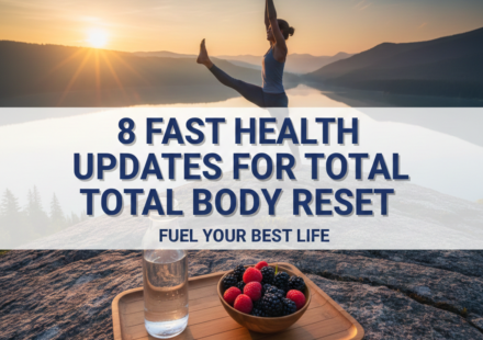 8 Fast Health Updates for Total Body Reset