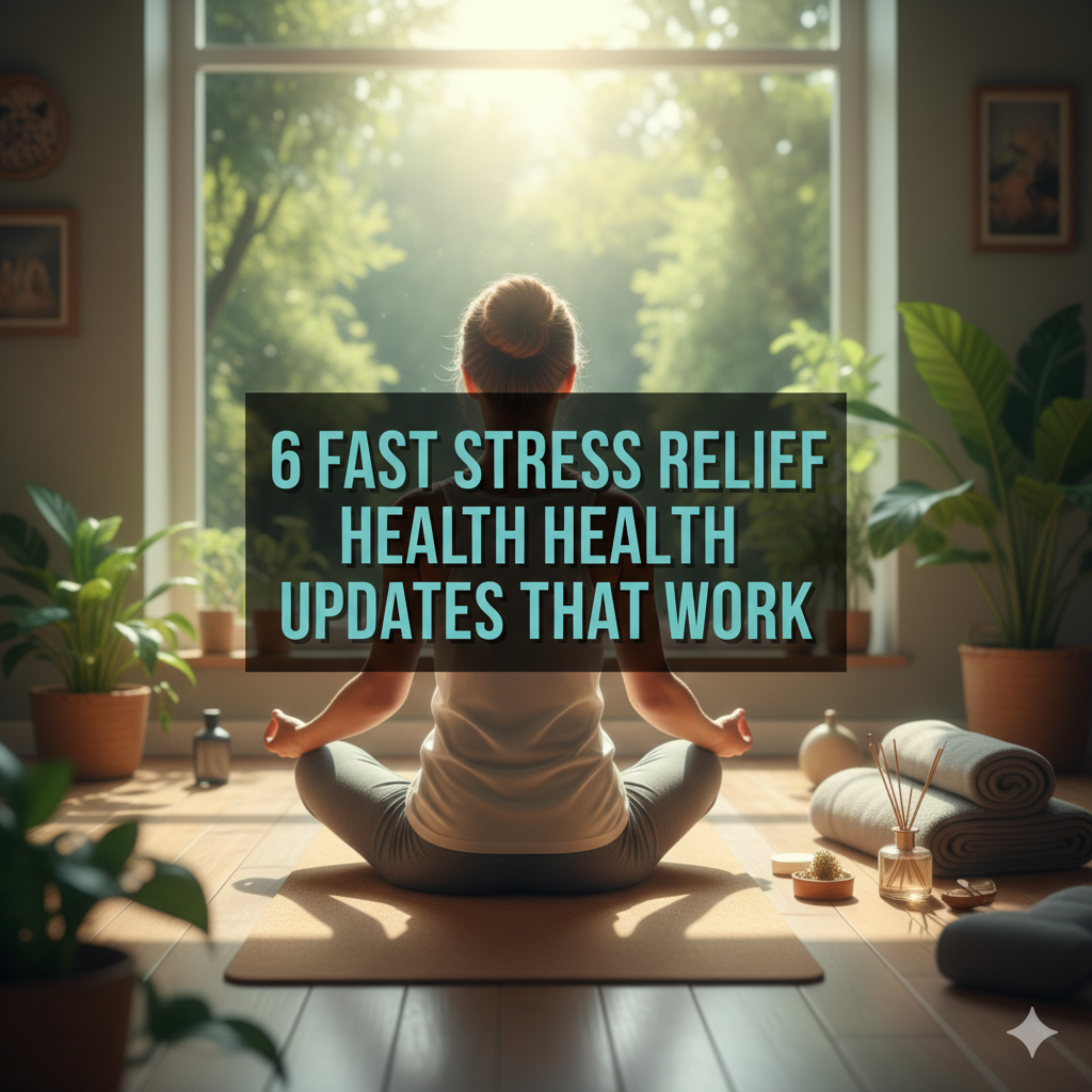 6 Fast Stress Relief Health Updates That Work