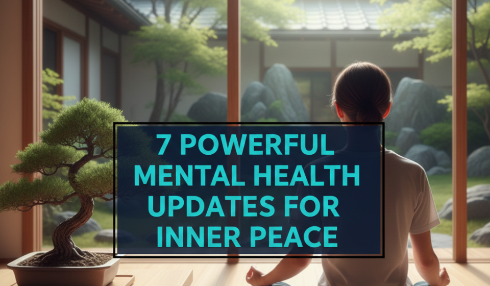 7 Powerful Mental Health Updates for Inner Peace