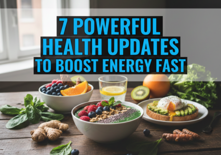 7 Powerful Health Updates to Boost Energy Fast