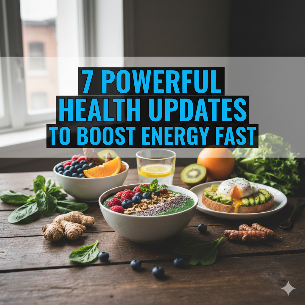 7 Powerful Health Updates to Boost Energy Fast