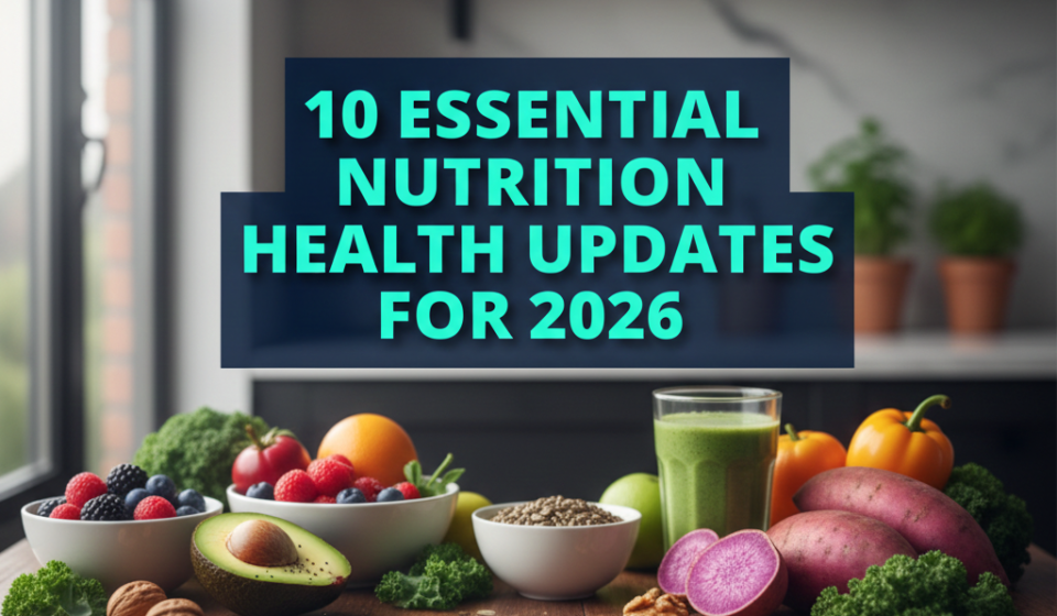 10 Essential Nutrition Health Updates for 2026