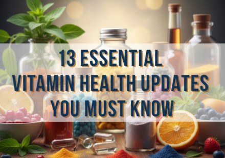 13 Essential Vitamin Health Updates You Must Know