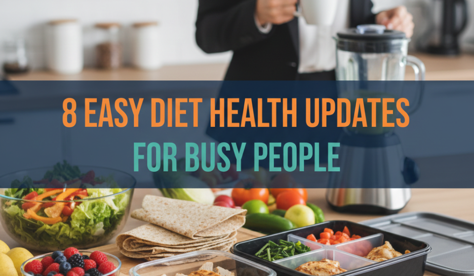 8 Easy Diet Health Updates for Busy People
