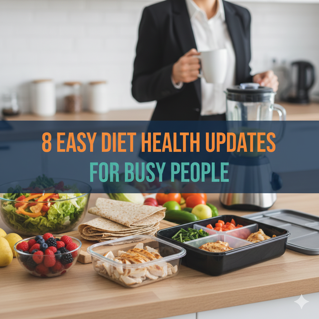 8 Easy Diet Health Updates for Busy People