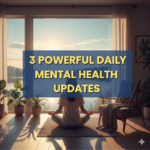 3 Powerful Daily Mental Health Updates