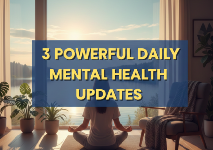 3 Powerful Daily Mental Health Updates