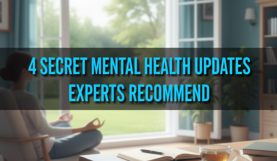 4 Secret Mental Health Updates Experts Recommend