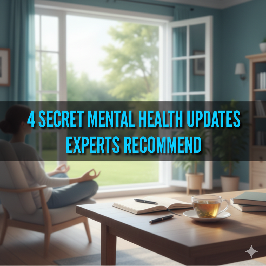 4 Secret Mental Health Updates Experts Recommend