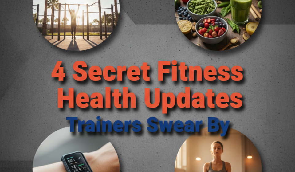 4 Secret Fitness Health Updates Trainers Swear By