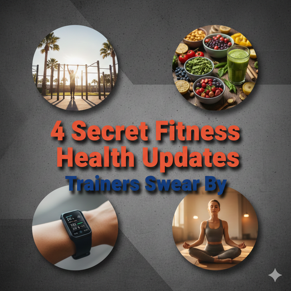 4 Secret Fitness Health Updates Trainers Swear By