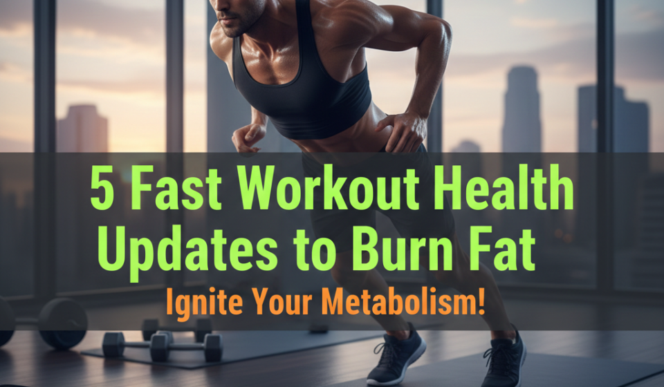5 Fast Workout Health Updates to Burn Fat