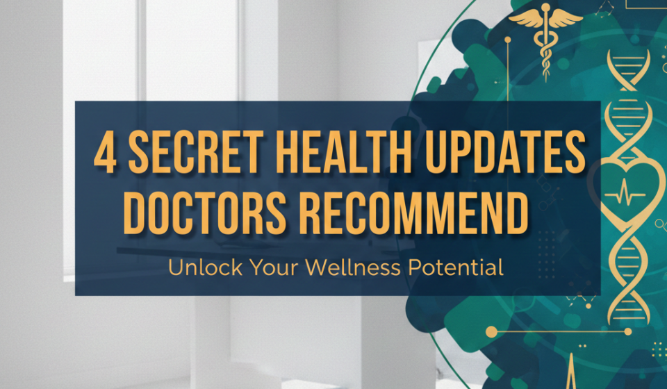 4 Secret Health Updates Doctors Recommend