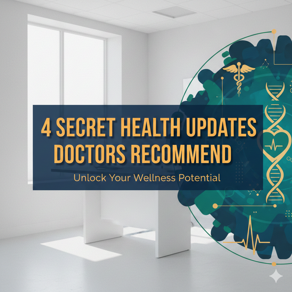 4 Secret Health Updates Doctors Recommend