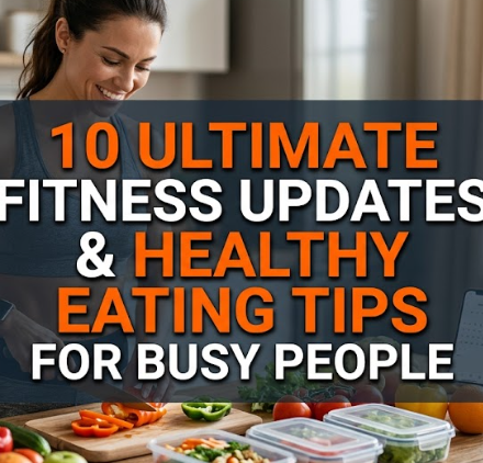 10 Ultimate Fitness Updates Healthy Eating Tips for Busy People