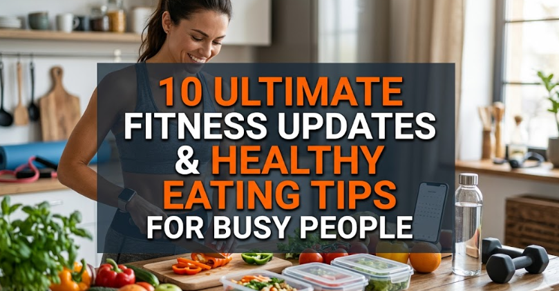 10 Ultimate Fitness Updates Healthy Eating Tips for Busy People