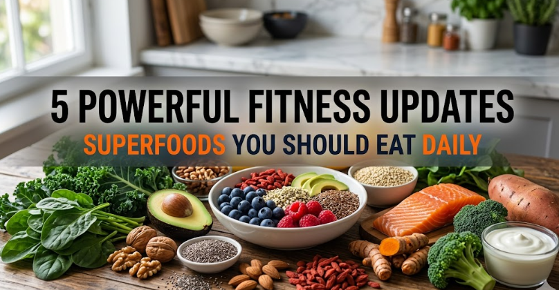 5 Powerful Fitness Updates Superfoods You Should Eat Daily