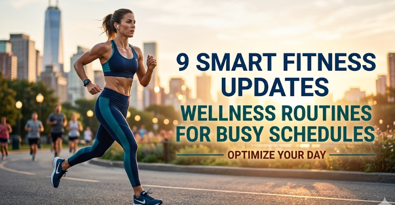 9 Smart Fitness Updates Wellness Routines for Busy Schedules