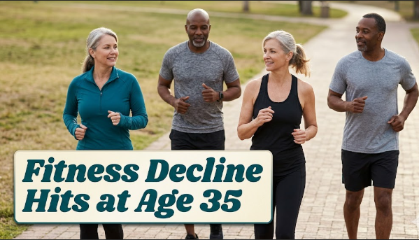 Fitness Decline Hits at Age 35