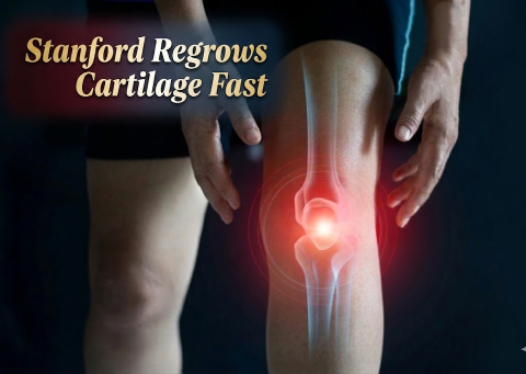 Stanford Regrows Cartilage Fast