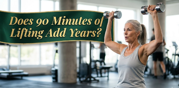 Does 90 Minutes of Lifting Add Years?