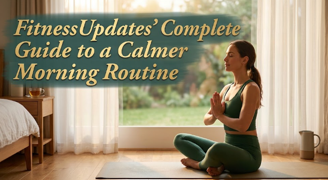 FitnessUpdates' Complete Guide to a Calmer Morning Routine