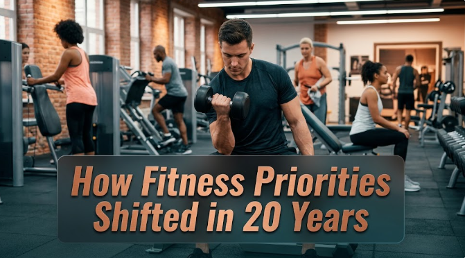 How Fitness Priorities Shifted in 20 Years