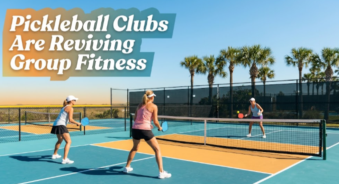 Pickleball Clubs Are Reviving Group Fitness
