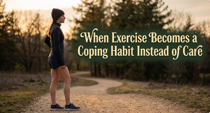 When Exercise Becomes a Coping Habit Instead of Care